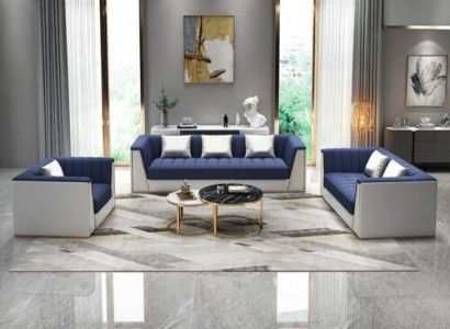 Sofa set 3 2 1 Seater Set Design Sofas Upholstery Couches Textile Relax